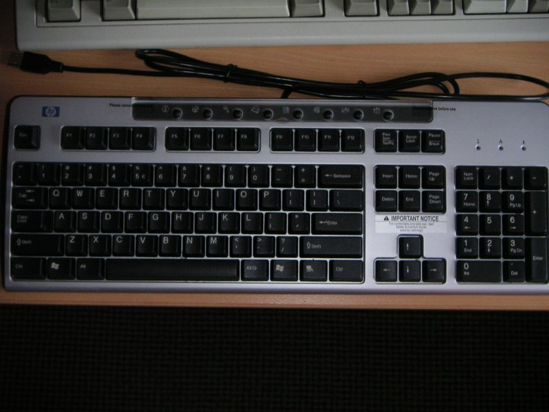 HP USB Keyboard with US-Layout